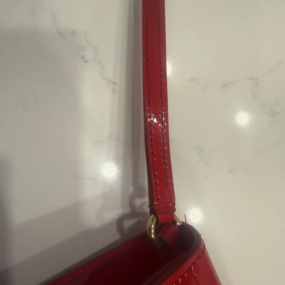 Dolce & Gabbana Glossy Red Clutch NWOT - Picture 4 of 7